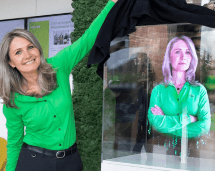 Nieuwe innovatie CSU hologram hostess