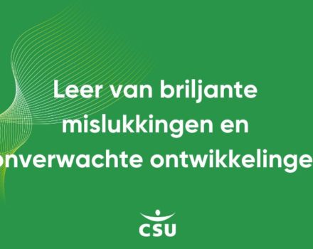 Leer van briljante mislukkingen