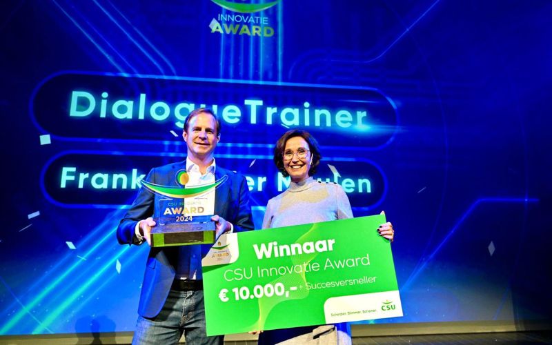 DialogueTrainer wint CSU Innovatie Award 2024