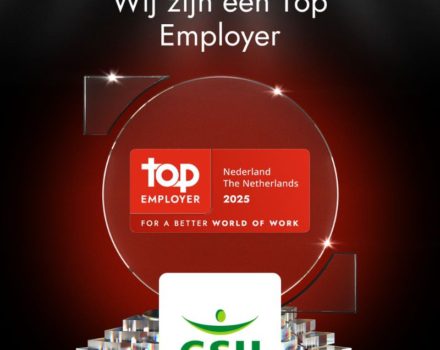 CSU al 12 jaar op rij Top Employer